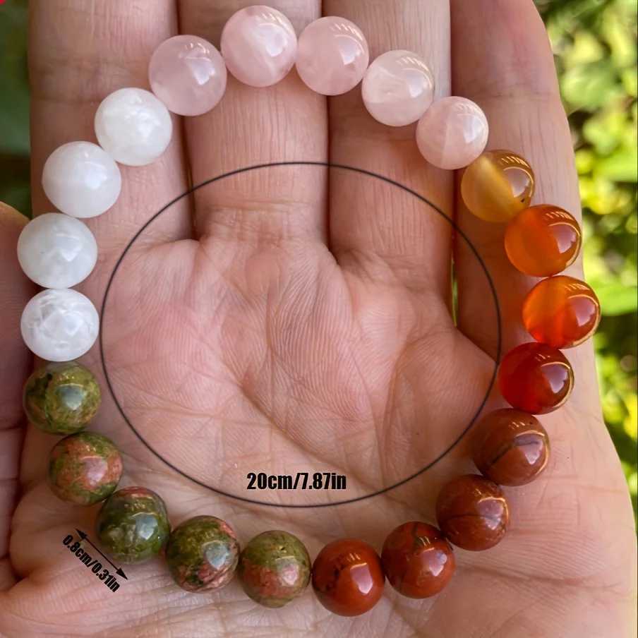 1pc/Fertility Bracelet - Healthy Pregnancy Bracelet Moonstone Healing Stone Beaded Jewelry GiftX240921