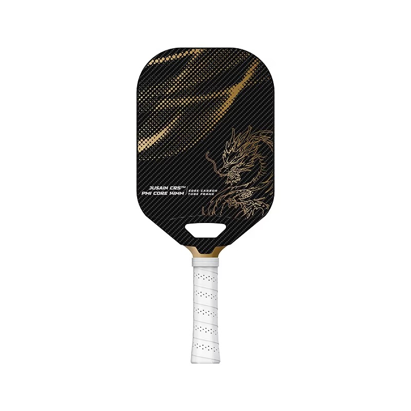 T700 Carbon Fiber Pickleball Paddle Lightweight 14MM PP Honeycomb Core thermoformed Integrated Dragon Pattern