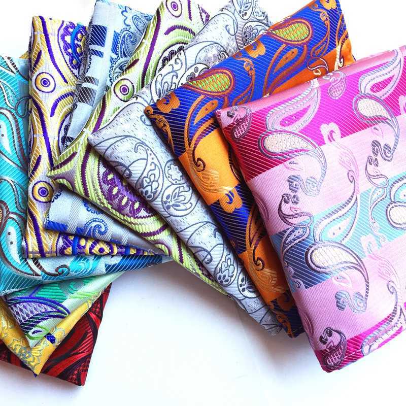 25*25cm Mens Business Suits Pocket Square Handkerchiefs for Wedding Fashion Plaid Hankies Mens Pocket Towel Christmas GiftX240921