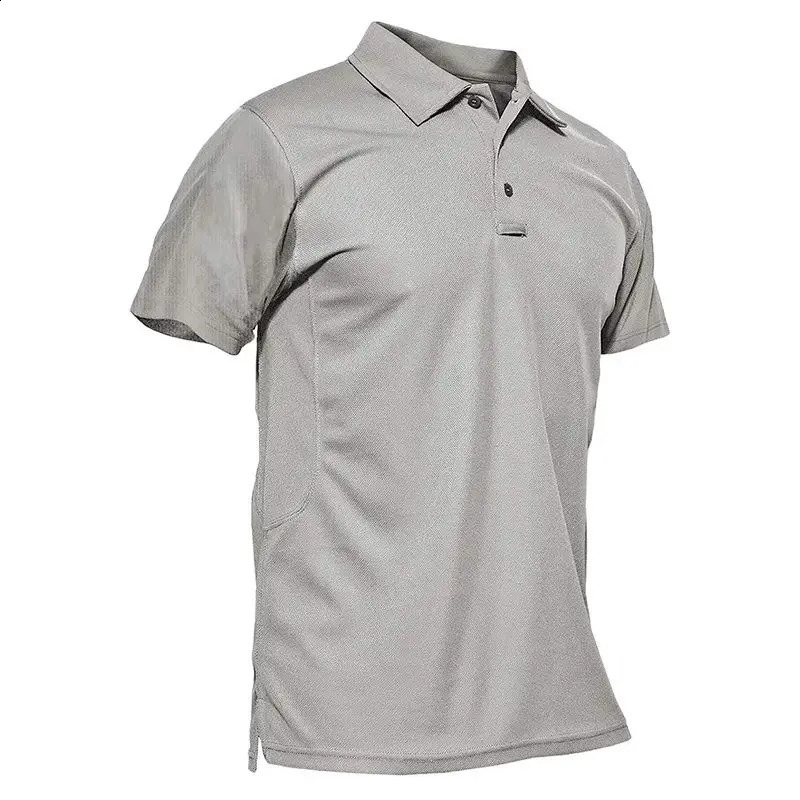 EKLENTSON Mens Work T Shirt Short Sleeve Outdoor Breathable Climbing Hiking Fishing T-Shirt Training Tee Tops 240913