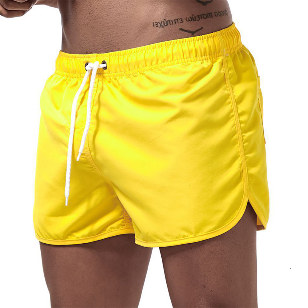 Men's Beach Fashion Quick Drying Short Pants Gym Swimming Trun Summer Casual Surfing Shorts Male