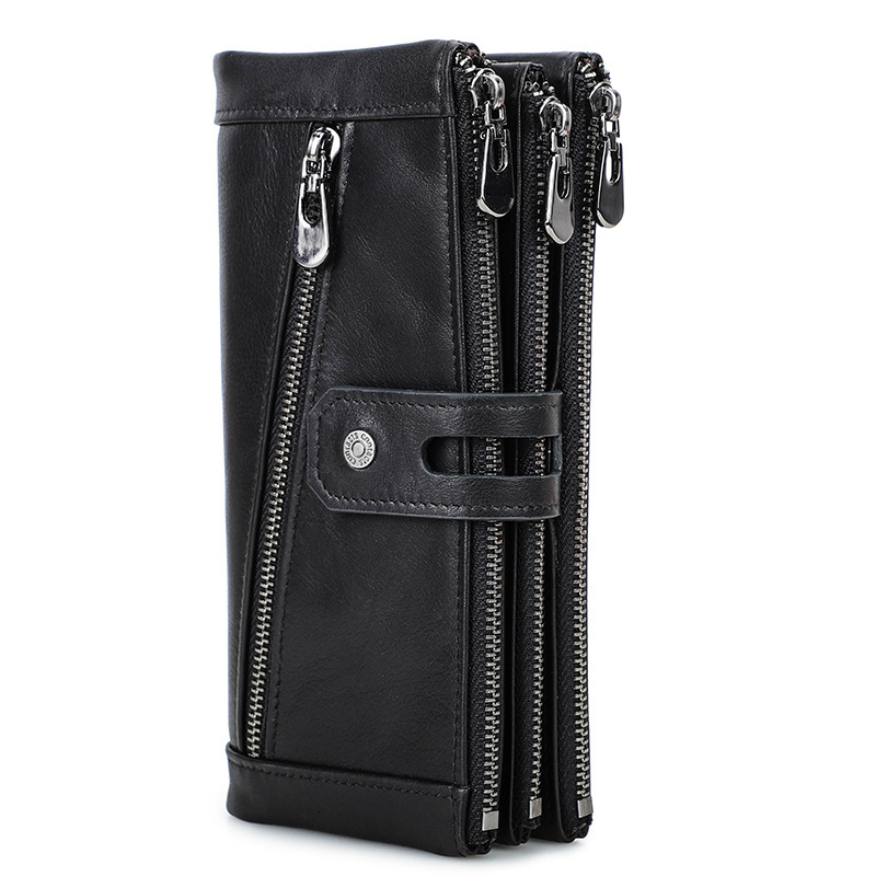 2024 New Designer Wallet Black Angel Women's Leather Wallet Mini Wallet Free Shipping