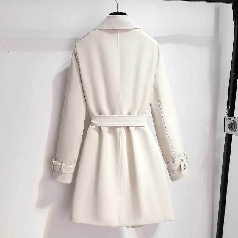 Spring Autumn Trench Coat Women 2024 New Korean Fashion Loose Long Casual Windbreaker Female Coat Outerwear Overcoat TopsX240921
