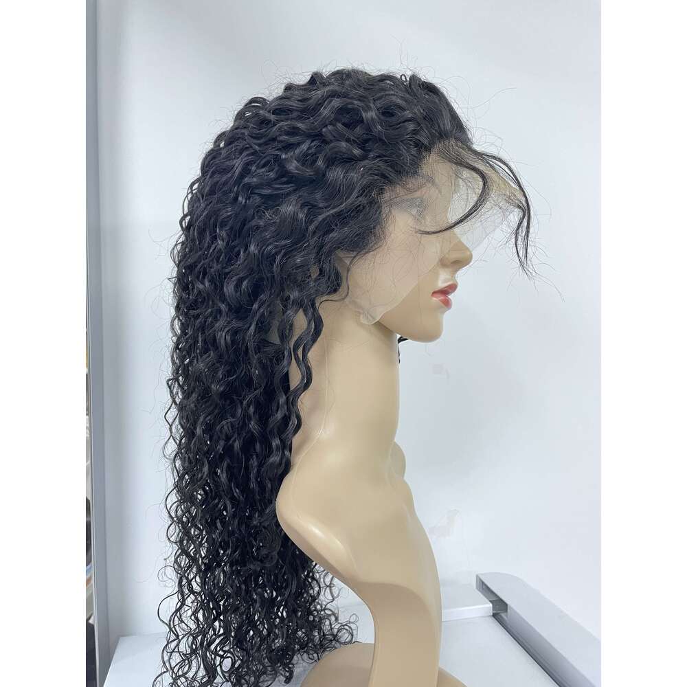 Water Wave 4x4 HD Transparent Lace Closure Wig Addbeauty Brazilian Human Virgin Hair Wigs Pre-Plucked Haire