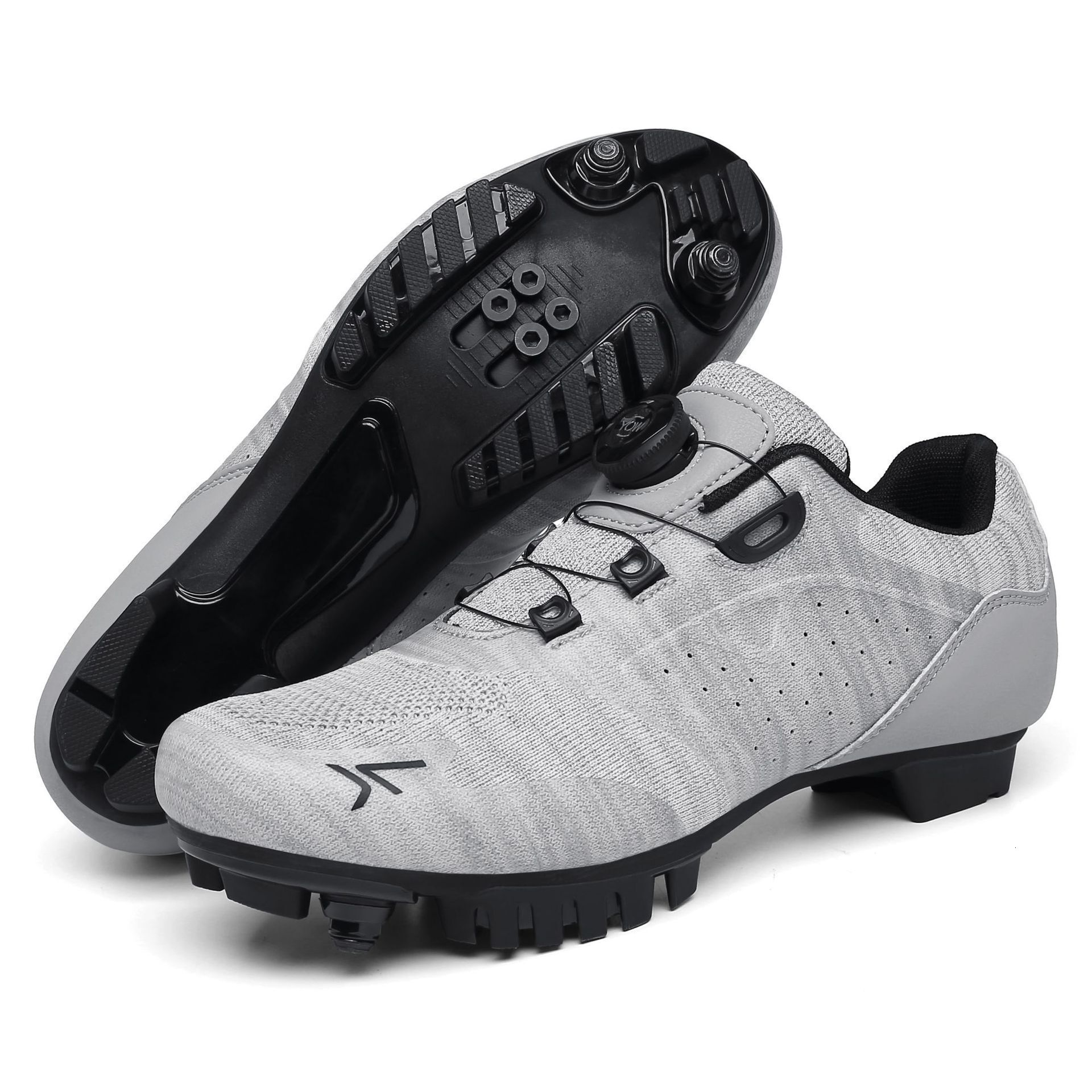 ddmytiger Large size outdoor mountain power bikes road shoes sports events cycling high durability men's and women's lock shoes C ddmythur
