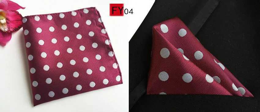 Classic blue purple black polka dot handle suitable for mens parties business offices weddings gift accessories pockets squares W240921