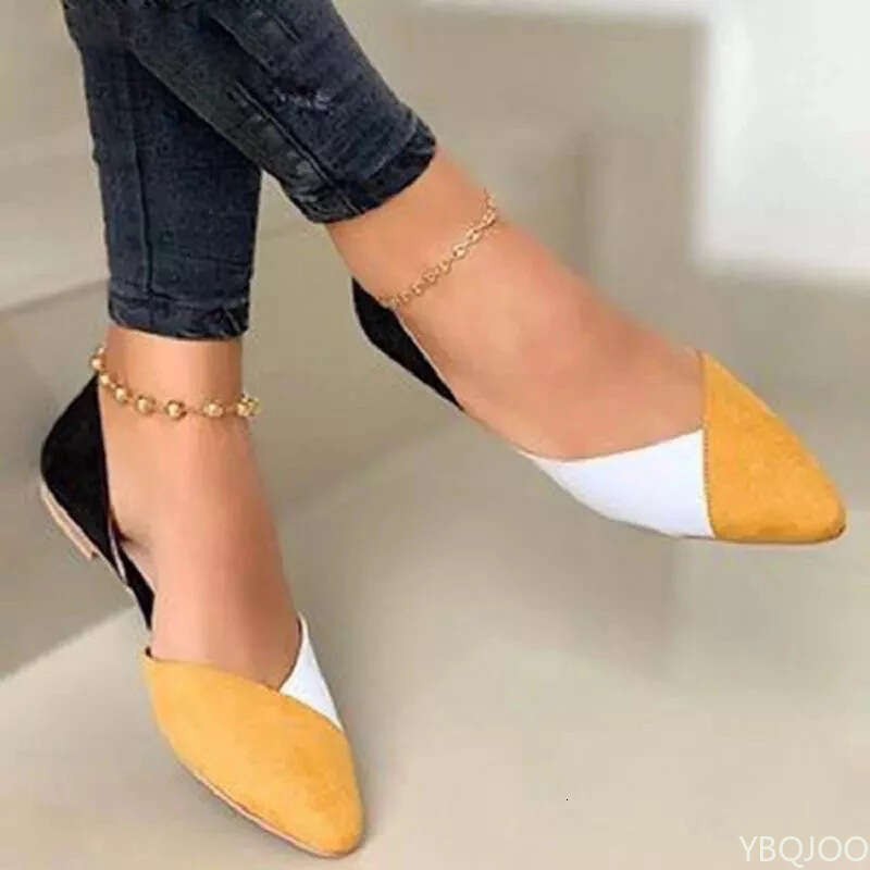New Arrival Flats Beautiful and Fashion Summer Flat Ballerina Comfortable Casual Women Shoes Size 44