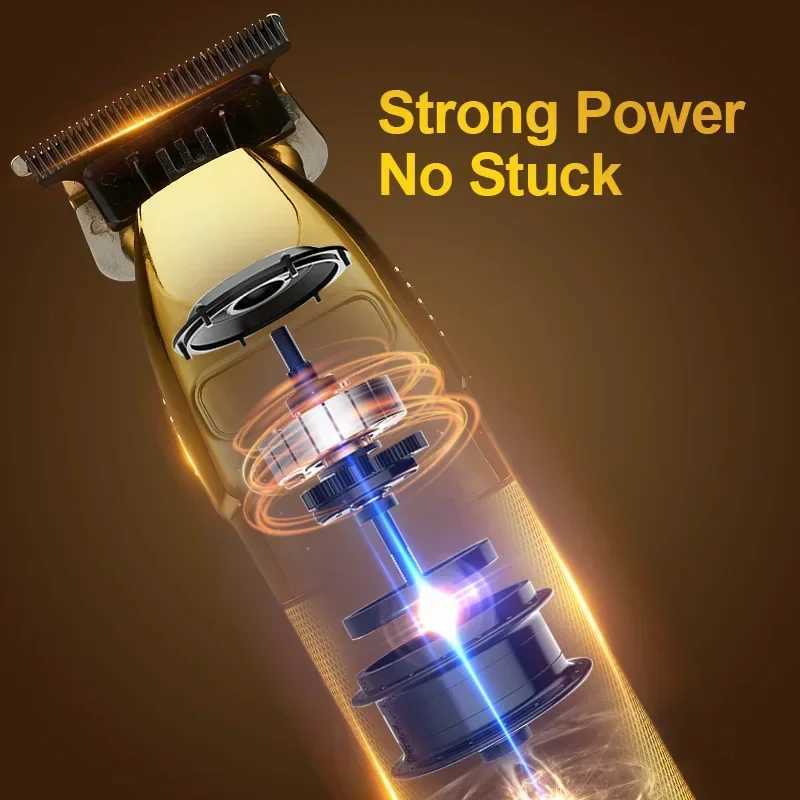 USB Hair Clipper Professional Electric Pro Hair Trimmer Barber Shaver Trimmer Beard 0mm Men Hair Cutting Machine for Men M240921