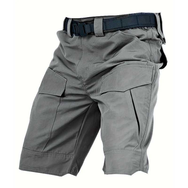 Mens shorts summer Tactical Cargo Shorts Quick Dry Man Trousers Wear-resistant Breathable Beach ShortsX240921