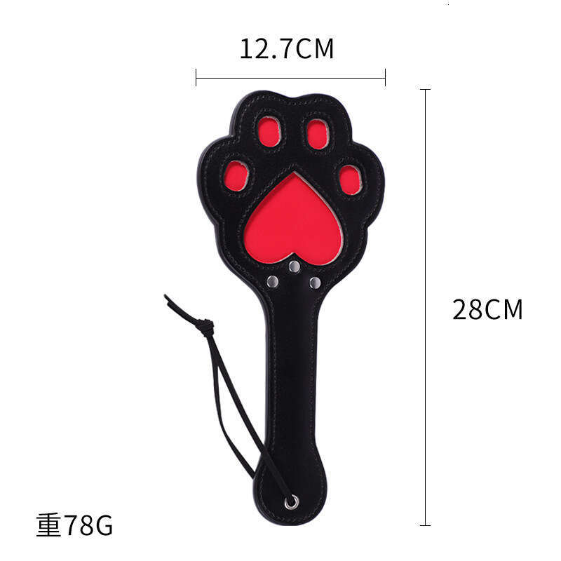 SM Props Black and Red Sex Cat Claw Beating Sex foreplay Couple Training Ruler Beating SM Sex Toys Delivery