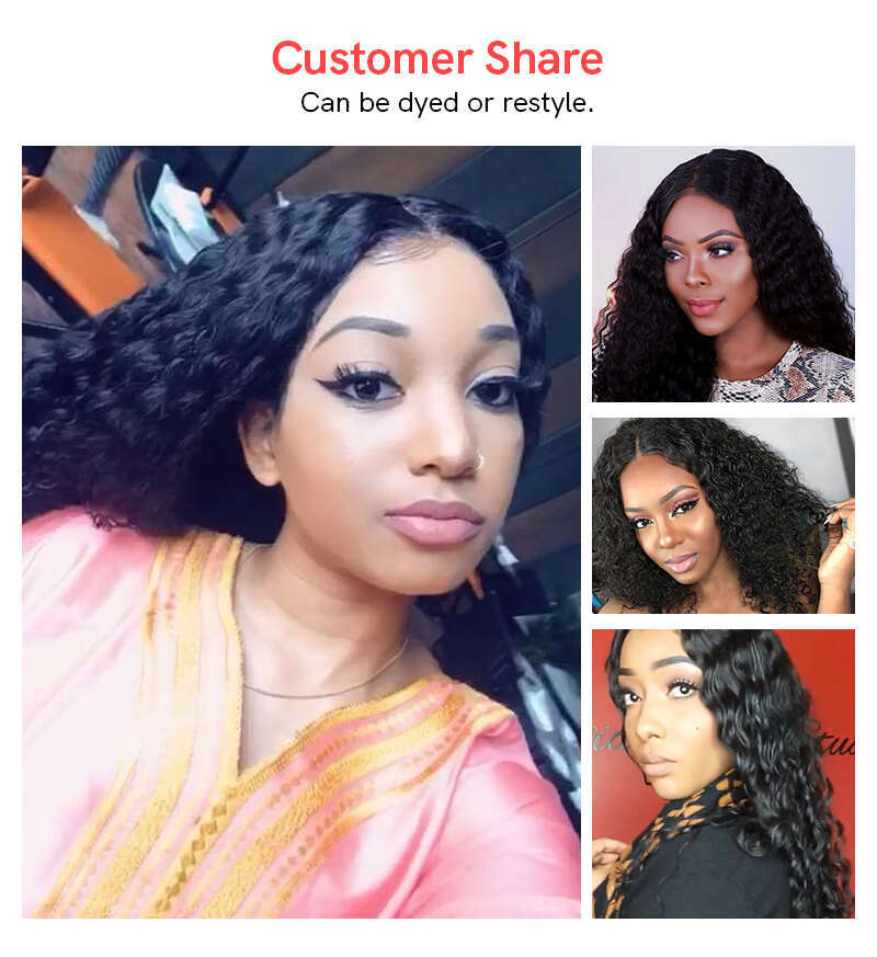 Water Wave 4x4 HD Transparent Lace Closure Wig Addbeauty Brazilian Human Virgin Hair Wigs Pre-Plucked Haire