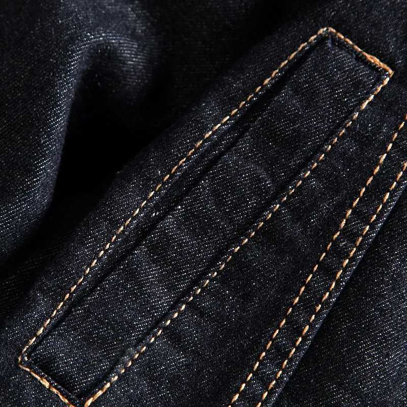 Autumn New High end Brand Male Fashion Boutique blue ultra-thin casual denim jacket W241011