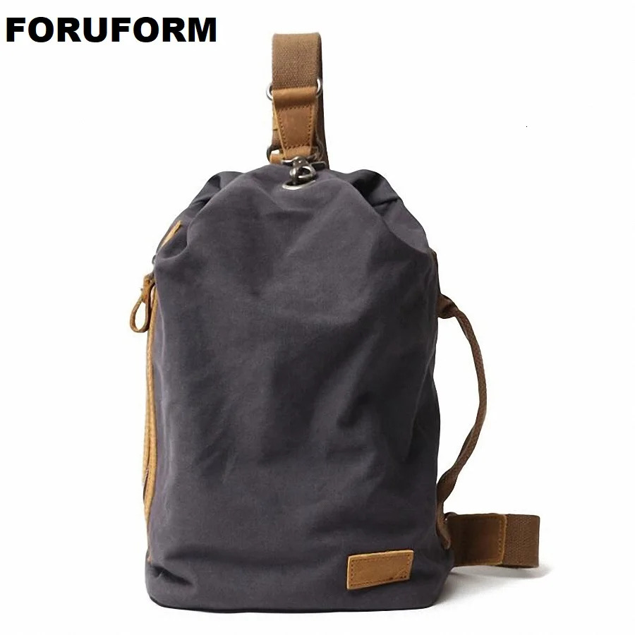 New Arrival Canvas Crossbody Casual Travel Rucack Chest Bag Small Sg Bags Men Shoulder Back Pack