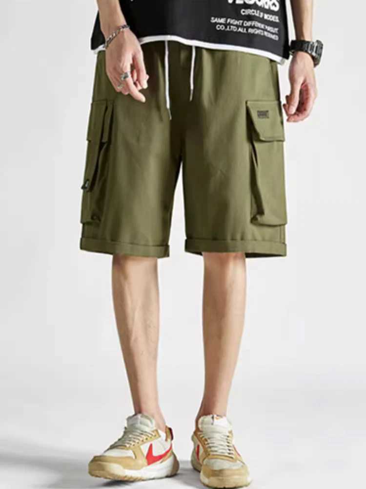 Cargo Shorts Mens fashion 2024 summer ins casual pants students trend port wind pantsX240921