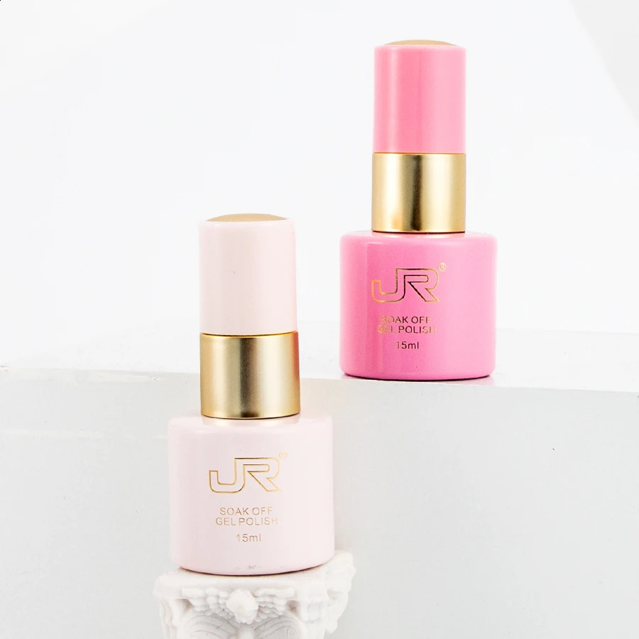 JR 8pcs 15ml gel nail polish set Including Red Pink Nude Gel Polish Kit UV LED Soak Off Polish Home DIY gifts for girl 240920