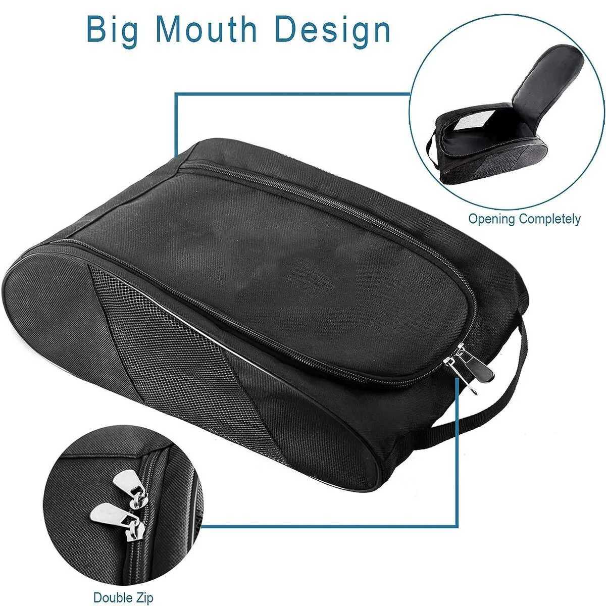 Portable football boot bag golf football shoe bag W240921