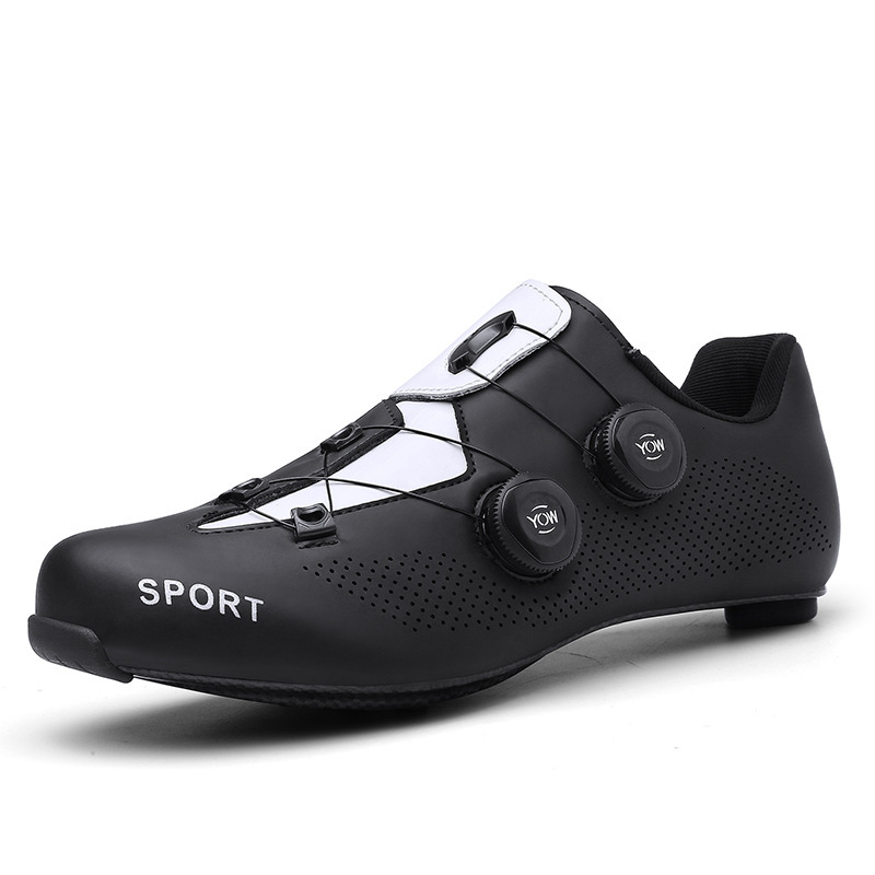 ddmytiger T001 Fashion Carbon Fiber Bottom Knob Road Bike Cycling Men's Bicycle Professional Lock Shoes C ddmythur