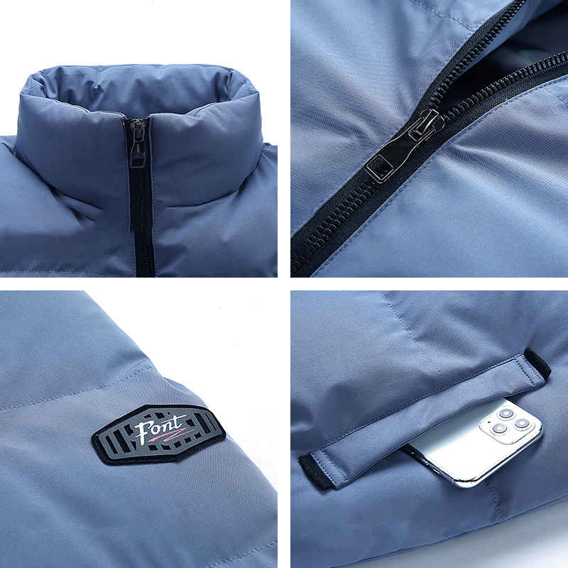 Plus Size 8Xl Warm Winter Men Waterproof Stand Collar Parkas Coat Mens Thick Windproof Outwear Casual Brand Jacket