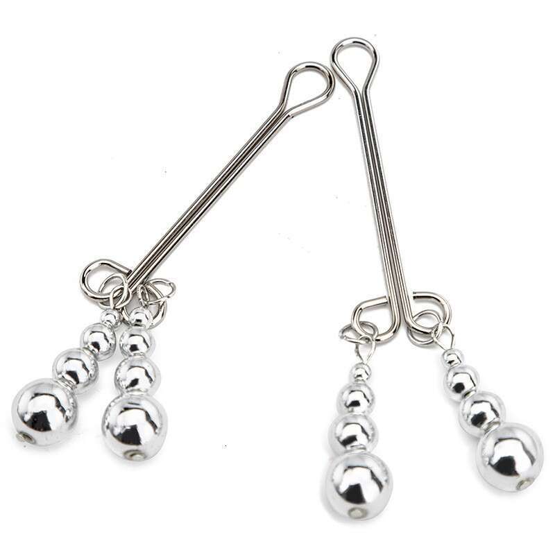 Sex SM props, breast abuse tools, metal breast clips, sex Mimi clips, masturbation clitoral clips, alternative adult products