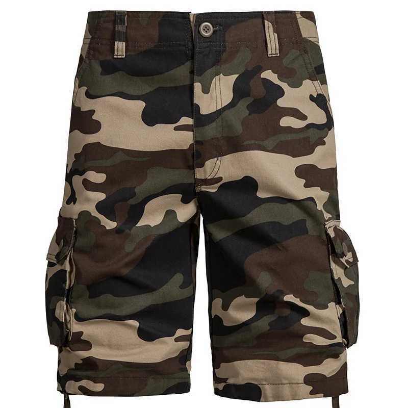 2024 New Summer Camouflage Cargo Shorts Men Jogger Fashion Multi-pockets Cotton Casual Fifth Pants Sports Men Shorts MY938X240921