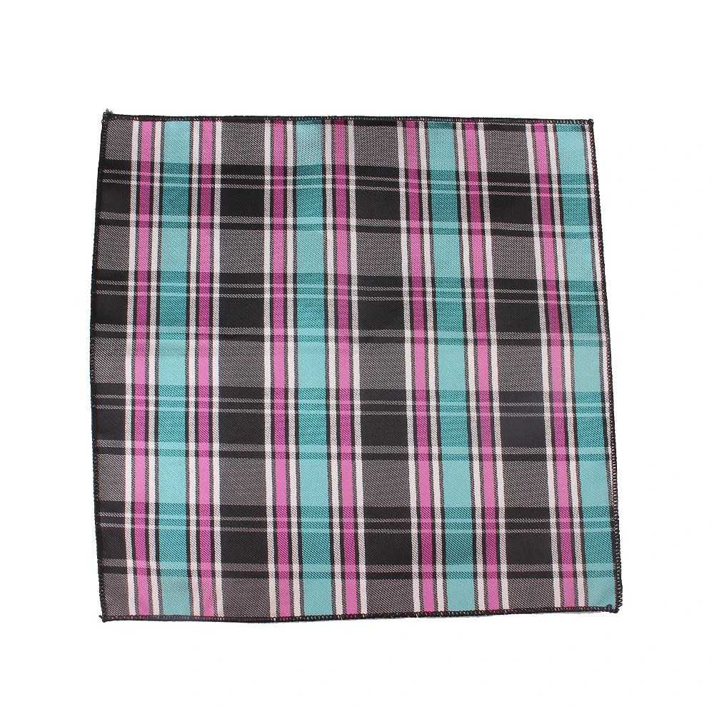Men Pocket Square Suits Hanky For Men Plaid Mens Handkerchiefs Casual Suit Square Handkerchief Towels For Party 23 cm x 23 cmX240921