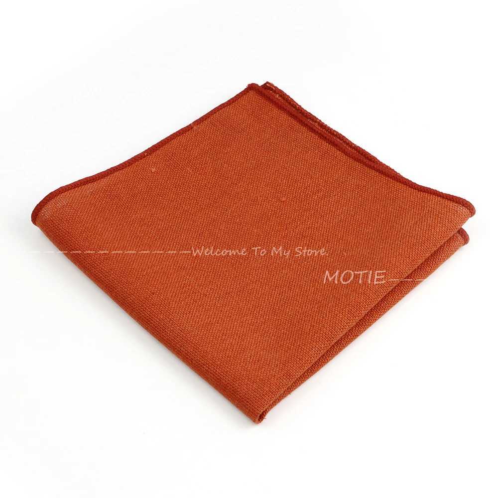 Newest Cotton Hanky 12 Soild Colors Lovly Pocket Square Handkerchief Casual Narrow Lovers Day Wedding Daily Wear Suit AccessoryX240921