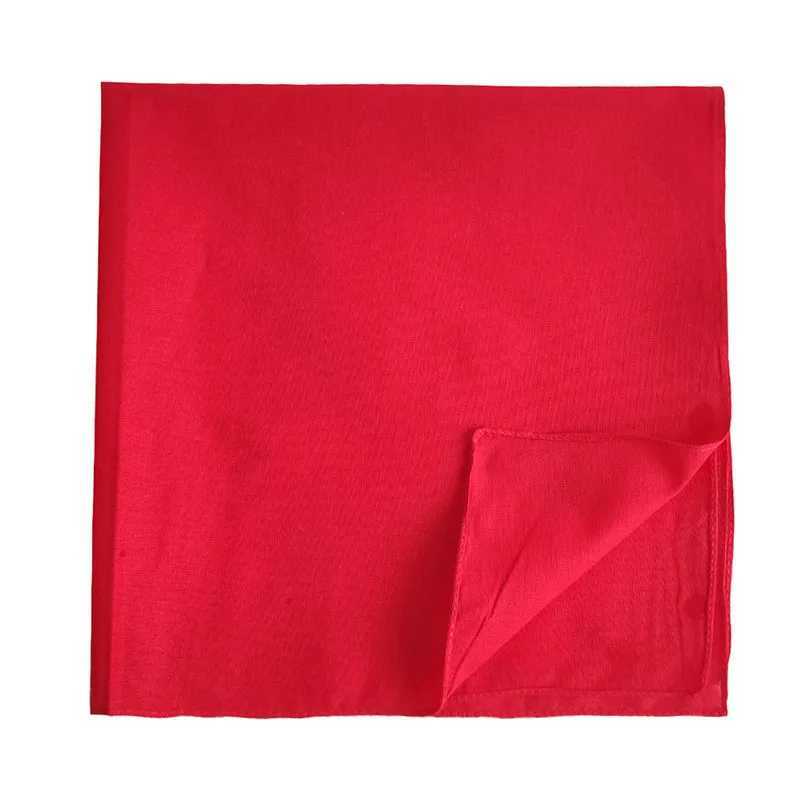 Cotton Handkerchief Unisex Plain Square Scarf Super Soft Washable Hanky Chest Towel Pocket Square kerchief Clothing AccesoriesX240921