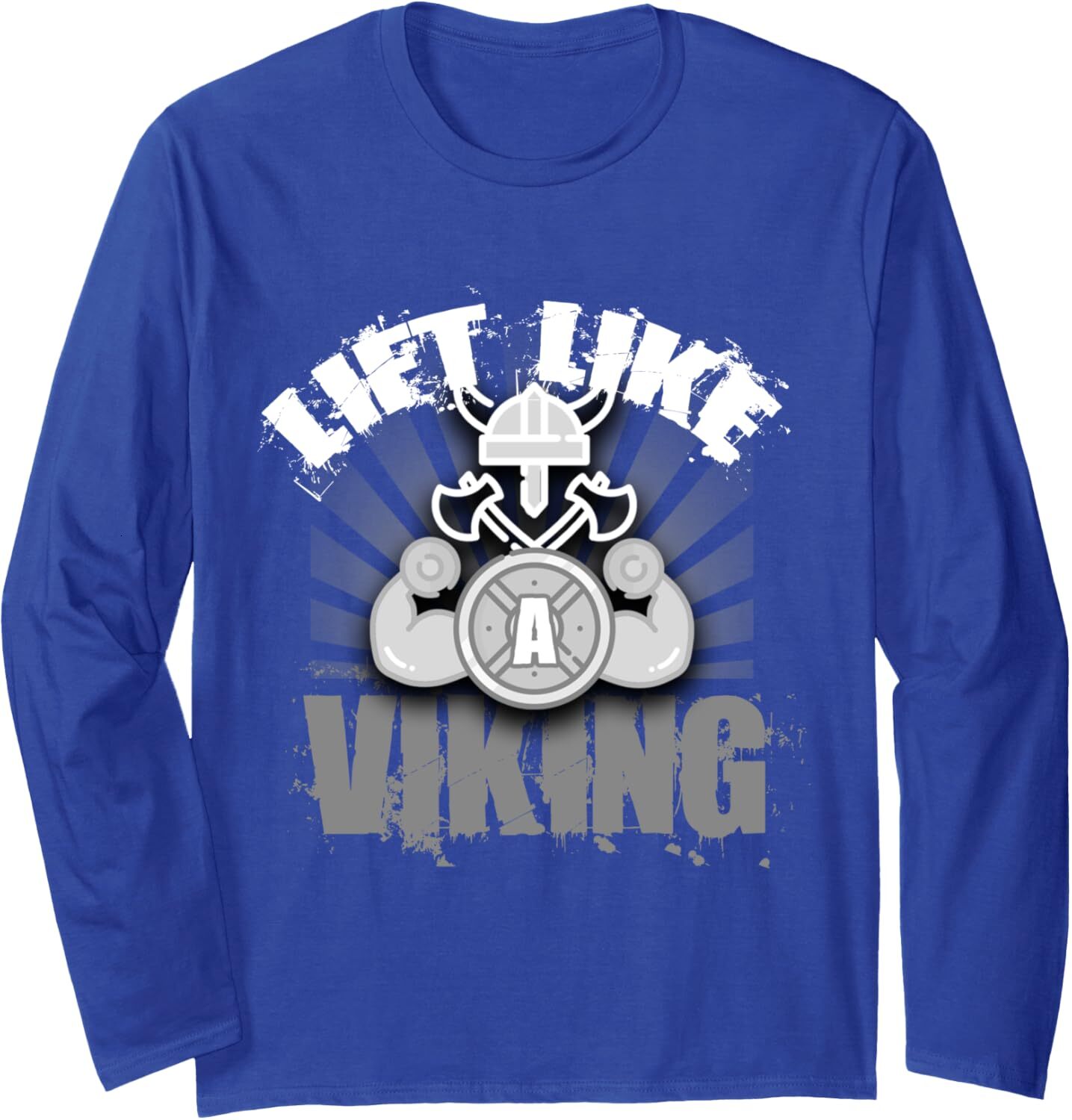 Long Sleeve Shirts for Men sweatshirt Lift Like A Viking Funny Training Fitness Gym Gift Long Sleeve Tee Streetwear Casual tops clothes