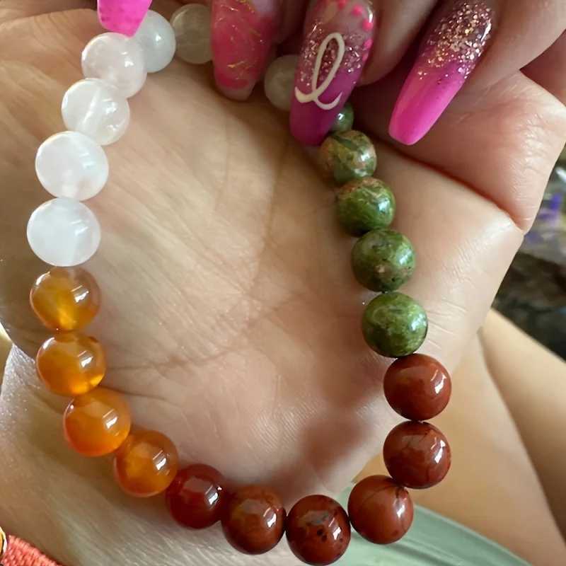 1pc/Fertility Bracelet - Healthy Pregnancy Bracelet Moonstone Healing Stone Beaded Jewelry GiftX240921