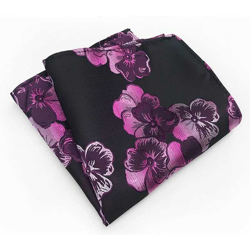 25*25cm Mens Business Suits Silk Pocket Square Handkerchiefs for Wedding Fashion Plaid Hankies Mens Pocket Towel Christmas GiftX240921