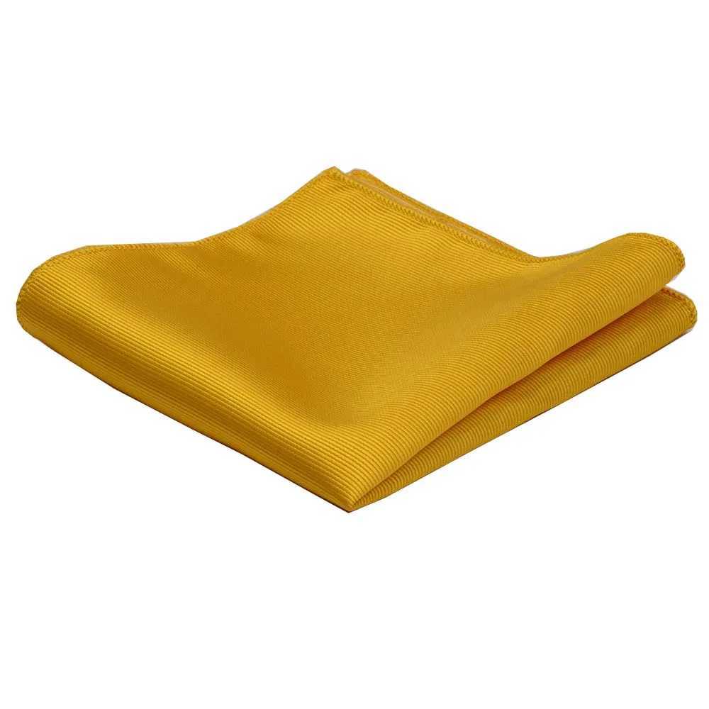 Classic 25*25CM Mens Plain Silk Handkerchief Solid Pocket Square Fashion Men Hanky For Wedding Party Chest TowelX240921