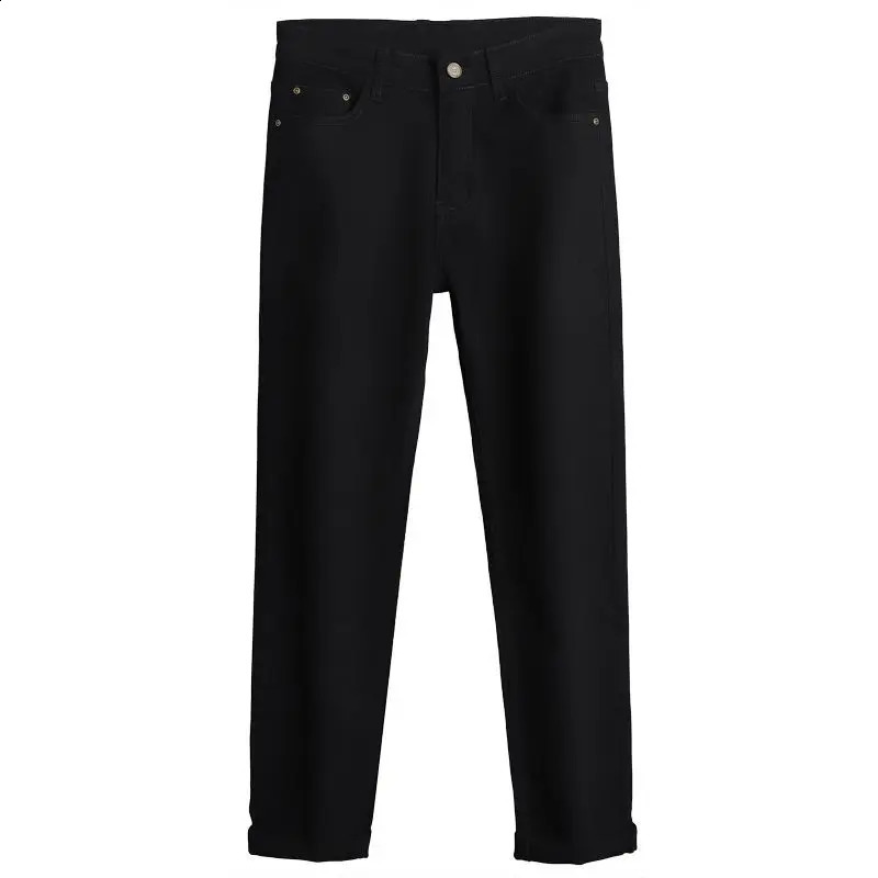 Fashion Straight Business casual stretch jeans mens Trouser 3-color plus size mens clothing ultra-thin jeans 28-44 240920 - view 6
