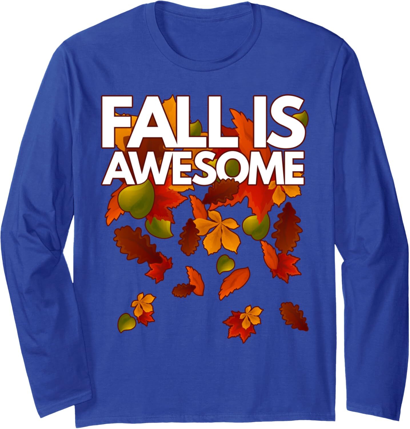 Long Sleeve Shirts for Men sweatshirt Fall Is Awesome Autumn Seasonal Birthday Gift Long Sleeve Tee Streetwear Casual tops clothes