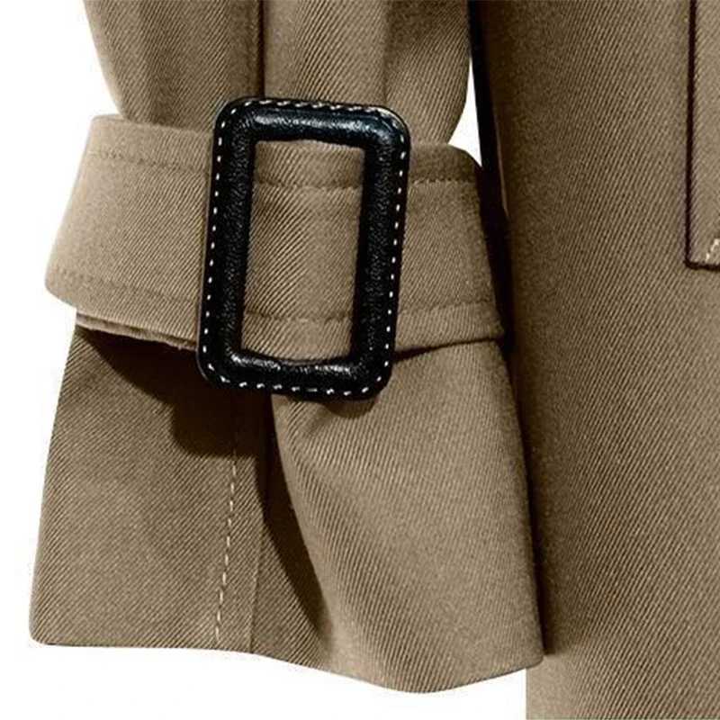 Streetwear Long Trench Coats Women Casual Double Breasted Korean Gabardina Jackets New Fashion Windbreaker Abrigos With BeltsX240921