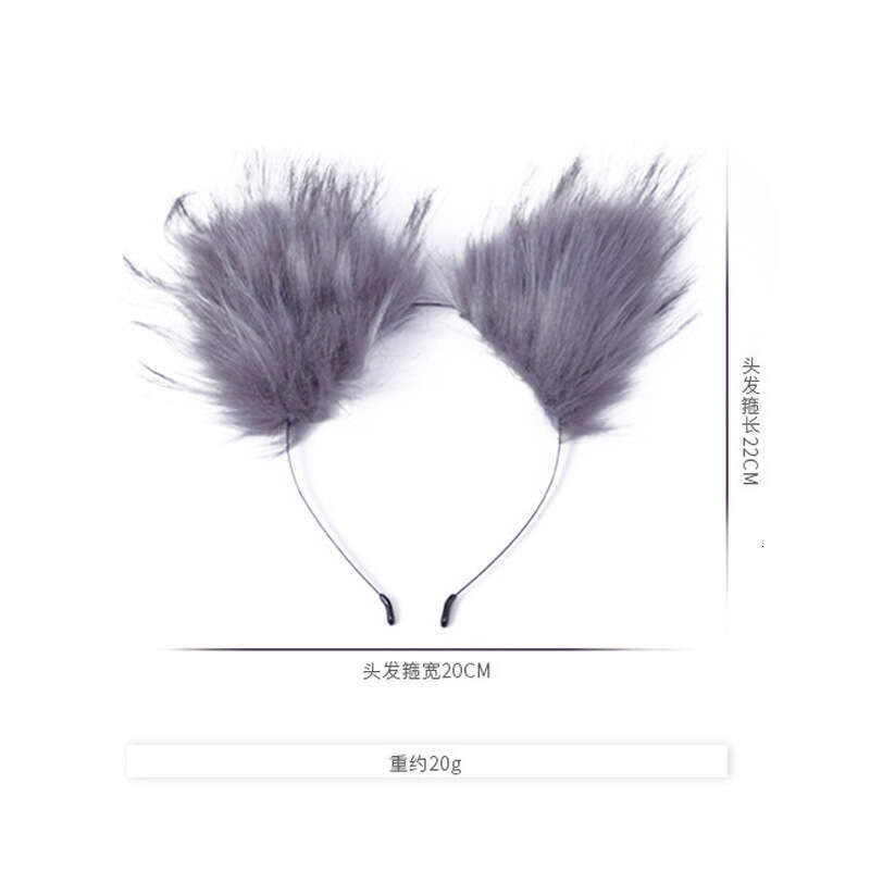 SM sex toys, female fox tail anal plug, role-playing training prop, cat ear headband, alternative sex products