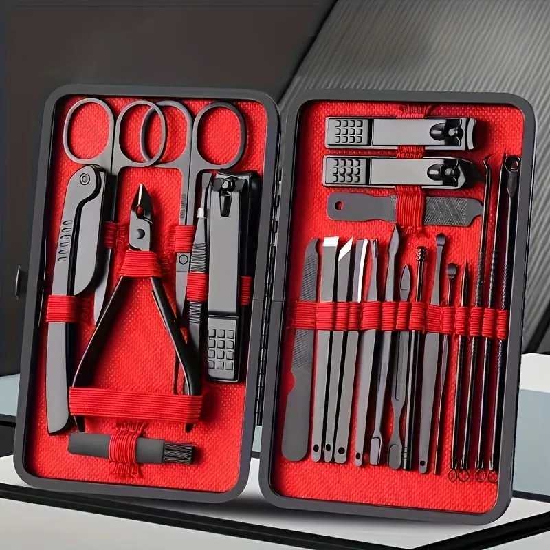 18 Pcs nail clipper nail tool set stratum corneum clipper and cutter set professional foot repair travel beauty M240921