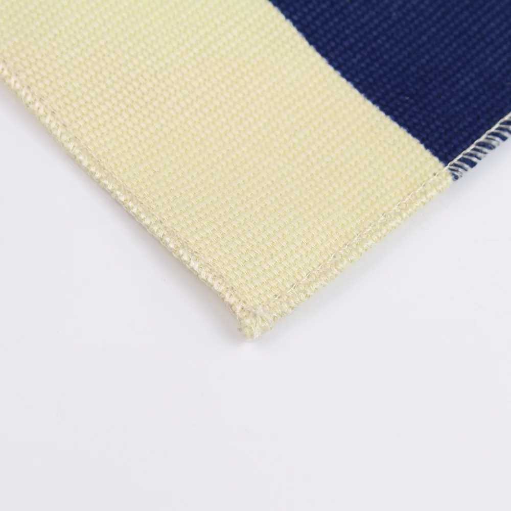 Handkerchief scarf vintage linen Hanki mens striped star map design pocket square Handkerchief 22 * 22cm W240921