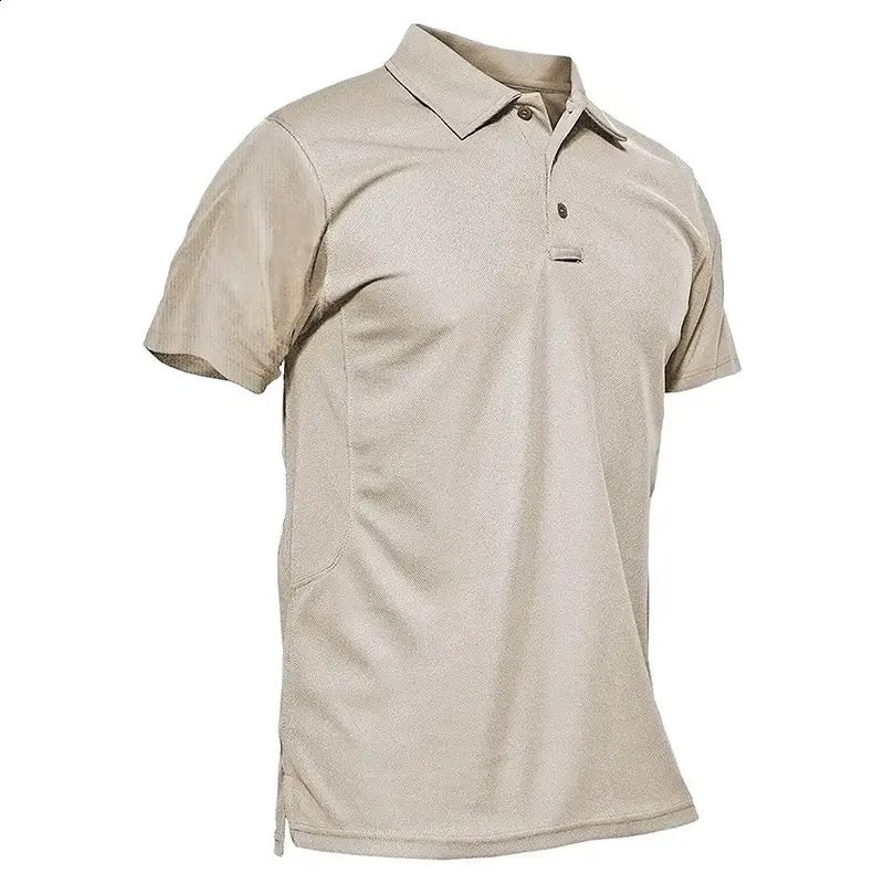 EKLENTSON Mens Work T Shirt Short Sleeve Outdoor Breathable Climbing Hiking Fishing T-Shirt Training Tee Tops 240913