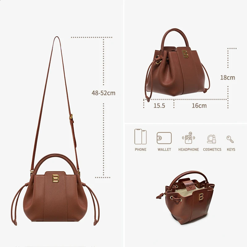 BAFELLI Womens Handbags and Luggage Fashion LEATHER STYLISH SHOULDER E FEMALE NER PURSE CLASS 240919