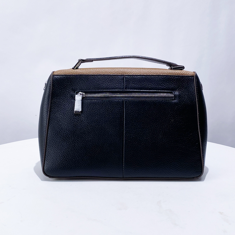 Genuine Leather Messenger Bags For Women Designer Handbag And Purses 2024 New In England Style Cowhide Crossbody Shoulder