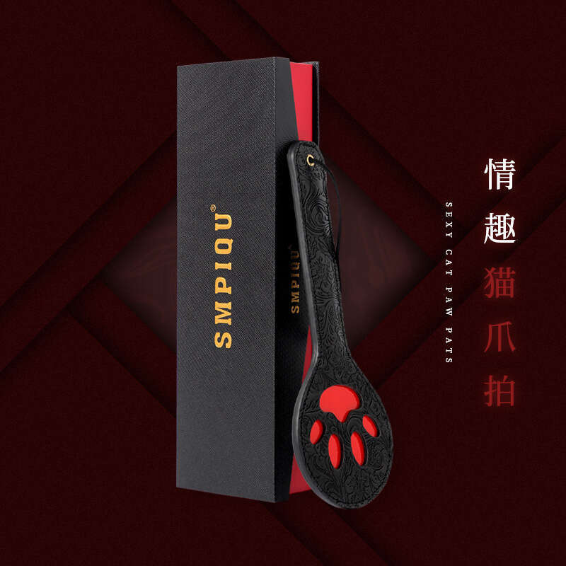 Sex toys SM props relief leather cat paw racket SM spanking racket alternative adult products hair replacement
