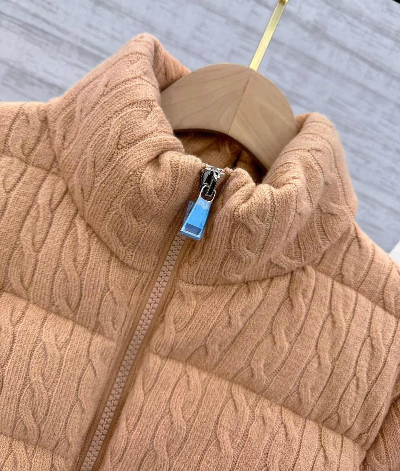 Womens twill knit cotton jacket womens coat windproof jacket womens coat 240913