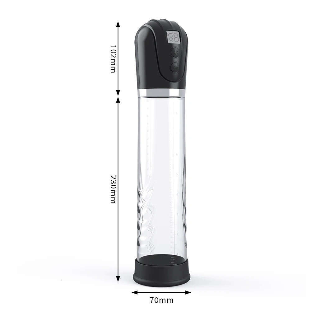 Cross border long men's penis pump exercise ball trainer, long electric stretcher, adult products wholesale