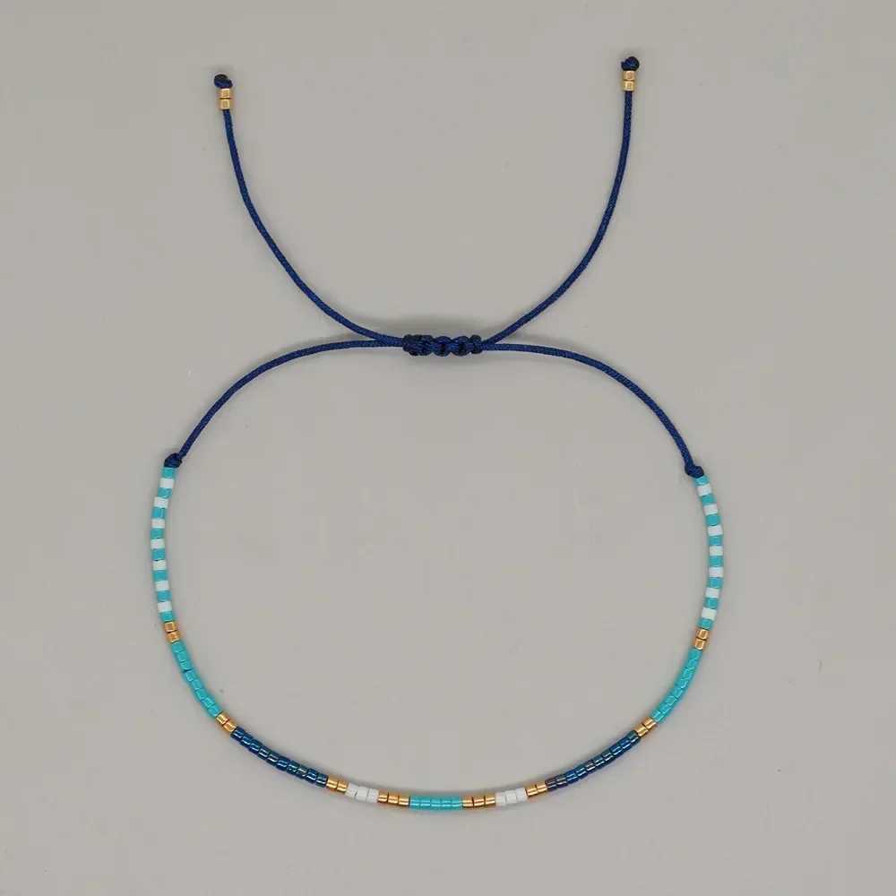 Boho Chic Seed Beads Bracelets Women Fashion Colorful Friendship Adjustable Bohemian Choker Jewelry Charms Party Gift FashionX240921