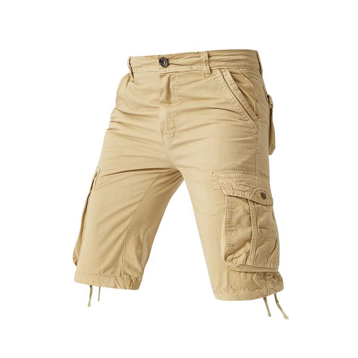 Military Cargo Shorts Men Summer Camouflage Pure Cotton Brand Clothing Comfortable Men Tactical Camo Cargo ShortsX240921