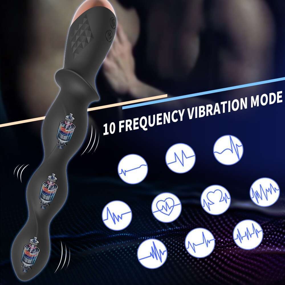 Electric silicone ana beads sex toys factory