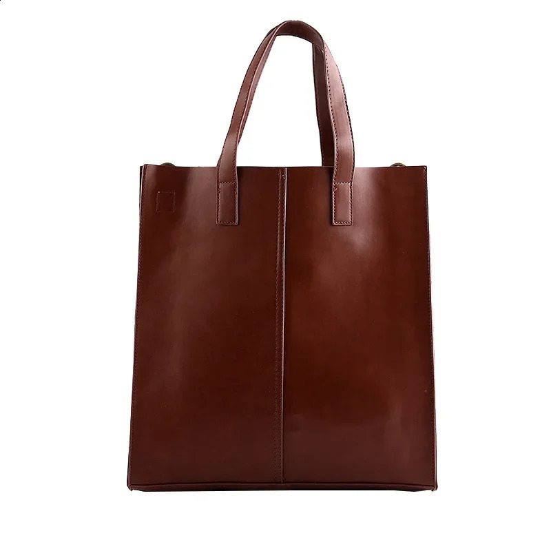 Retro Fashion Mens Cross Bag High Capacity Handbag y Business Shoulder Laptop Messenger Bolsa 240919