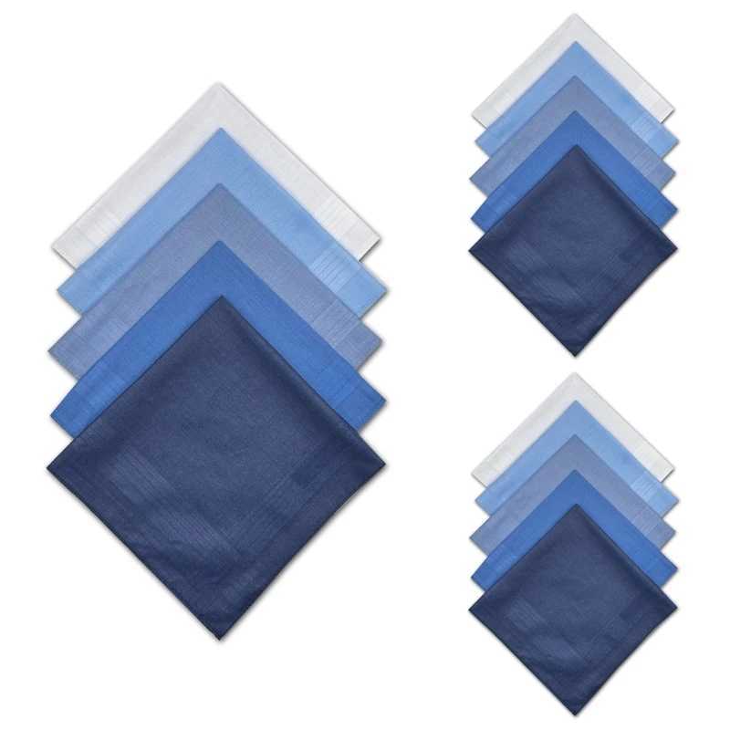 Pocket Handkerchief Cotton Hankies 16x16inch Large Bandana High Absorbency Pocket Towel Sweat AbsorbX240921