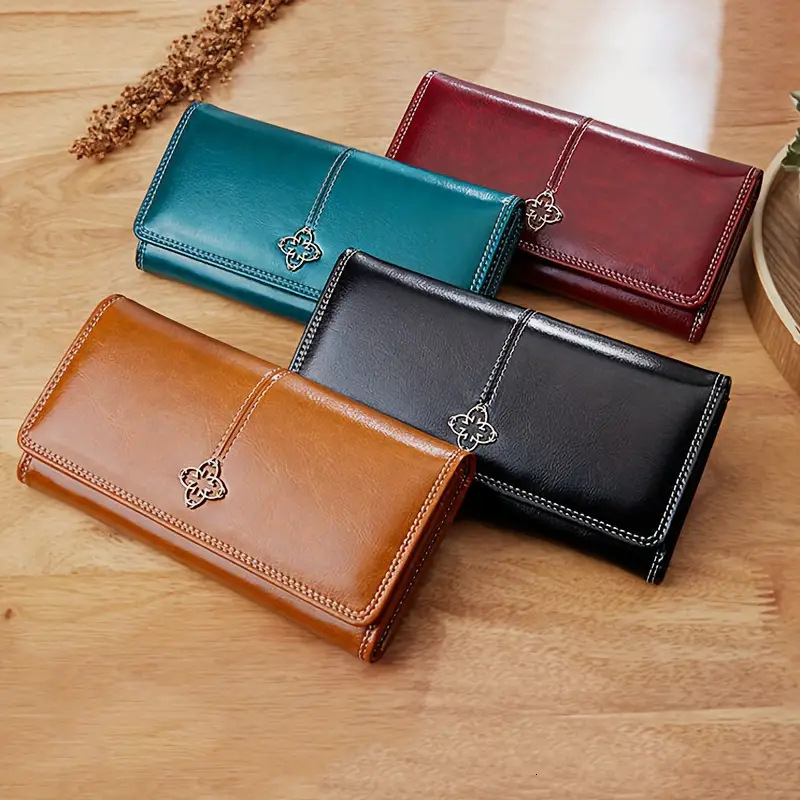 2025 New Outdoor Style Luxury Free Delivery Designer Bag Women's Long Zipper Large Capacity Handheld New Phone Function Multi Card Bag Soft Walle