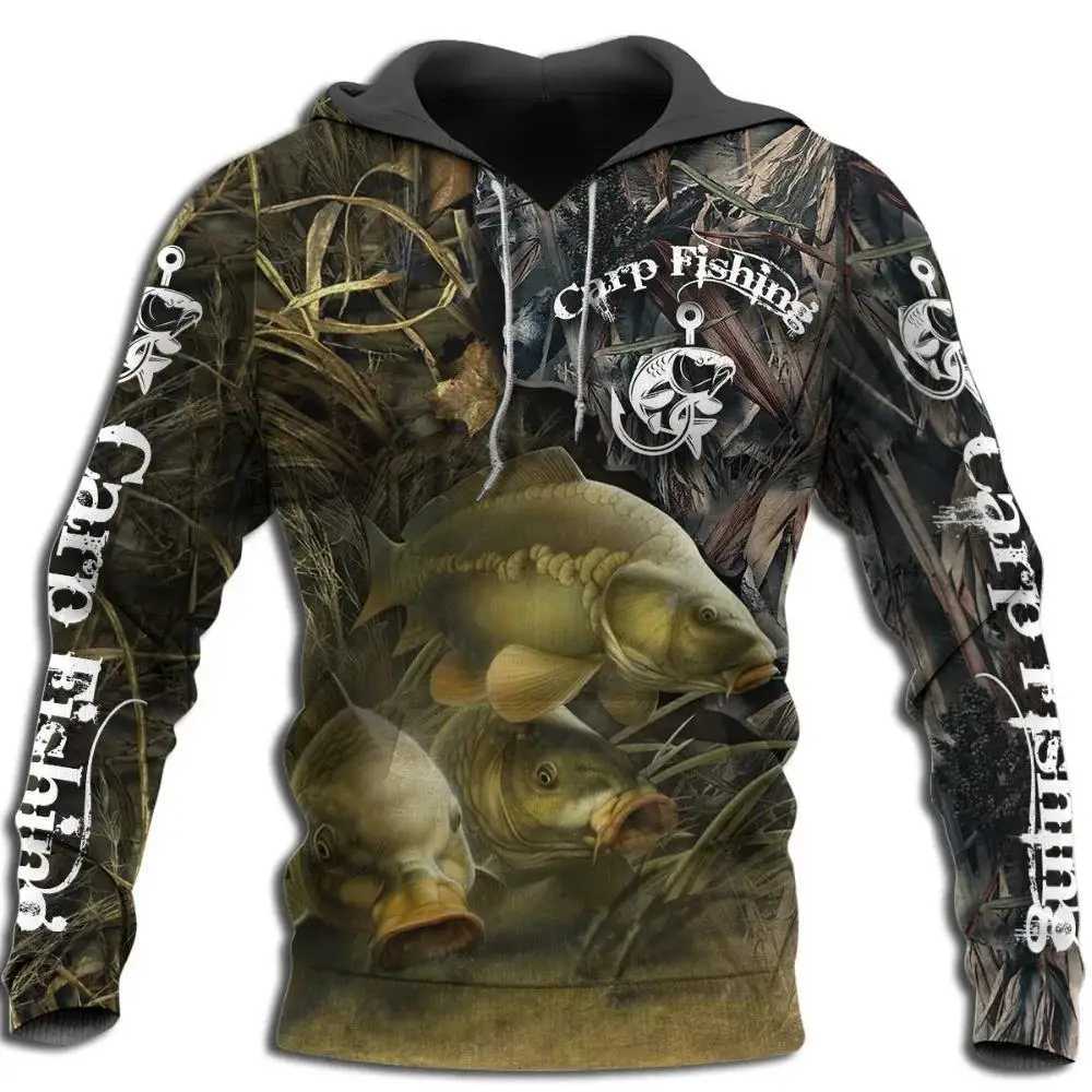Fashionable mens hoodie cool car fishing 3D printed Harajuku sports shirt unisex casual Pullover hoodie sudadora hombre W240921